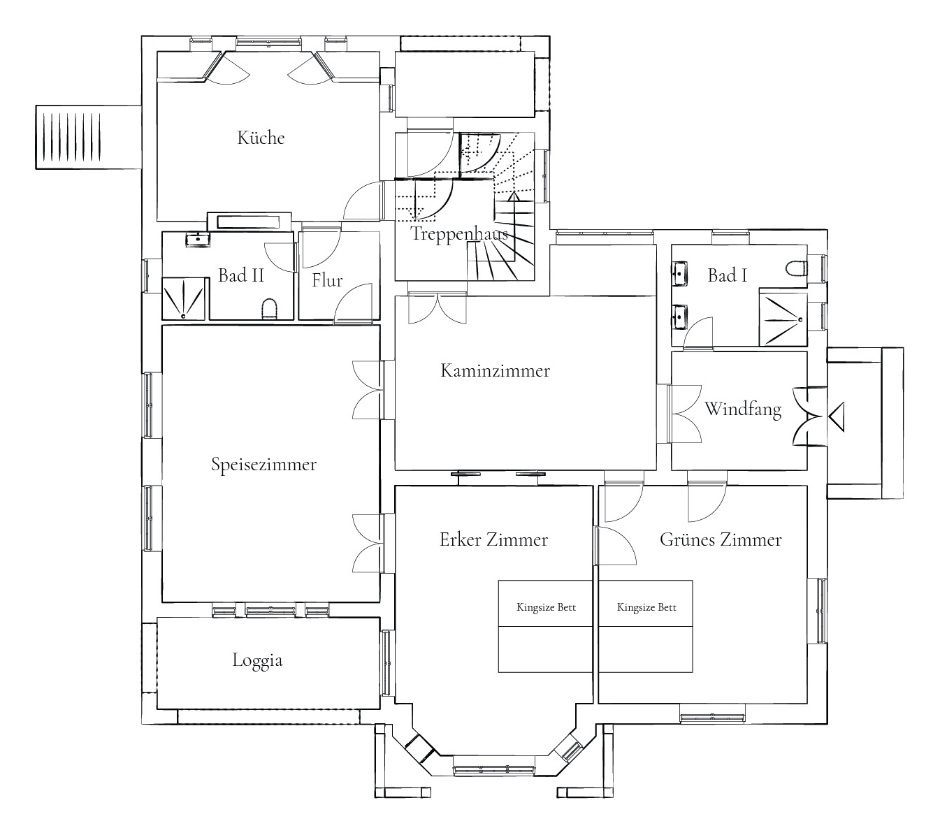 Grundriss Erdgeschoss Grundriss EG
